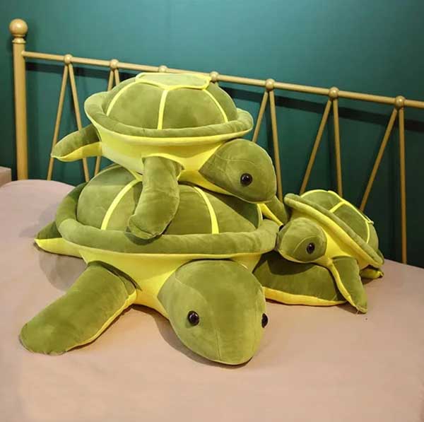 Stuffed Turtle Plush Toy Stuffed Animal Doll Cushion Pillow Kids