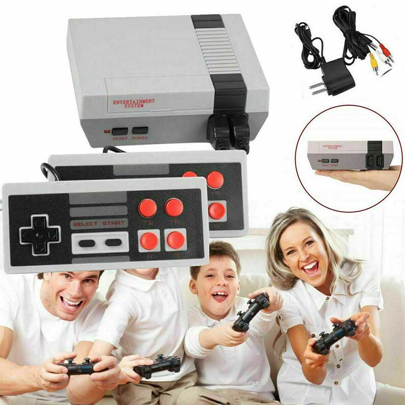 Mini Vintage Retro TV Game Console Classic Video Game Kids 620 Video Games