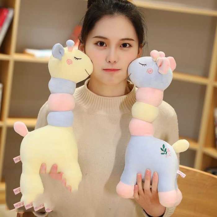 Colorful Giraffe Plush Stuff Toy for Kids 45CM