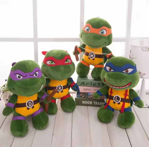 Ninja Turtles Plush Dolls, Ninja Turtles Soft Toy For Kids, Teenage Mutant Ninja Turtles Stuffed Toy, Ninja Turtles Soft Toy Pillow