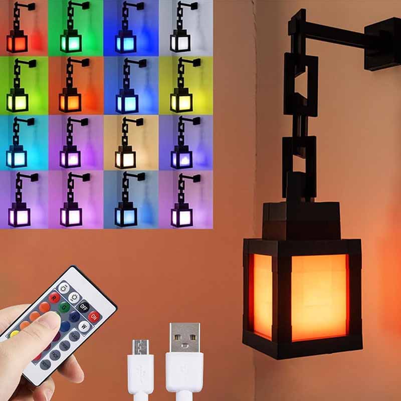 Minecraft Inspired Lantern Night Light