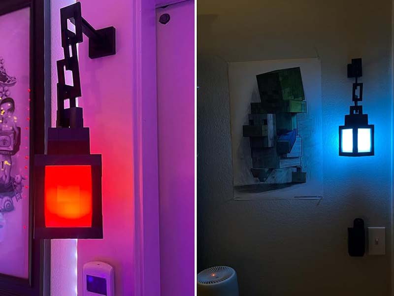 Minecraft Inspired Lantern Night Light