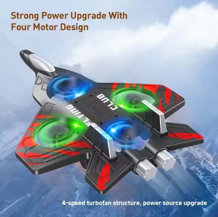RC Remote Control Fighter Jet Flying Plane Toy
