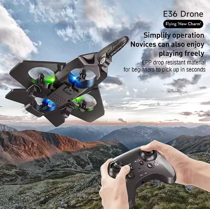 RC Remote Control Fighter Jet Flying Plane Toy