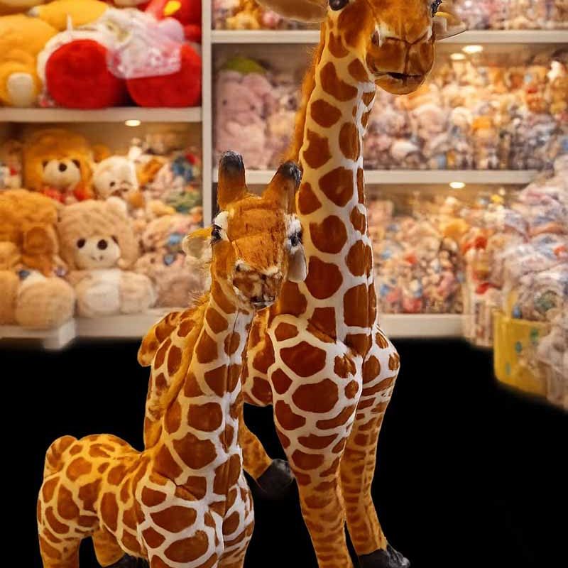 Giraffe Soft Stuff Toy Plush 40cm and 60cm Sizes – Rubian.pk